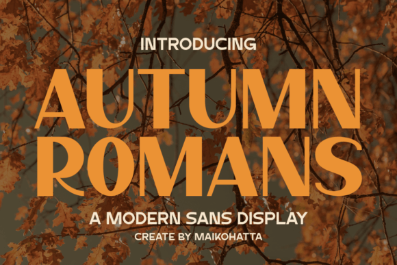 Autumn Romans Font: A Designer’s Guide