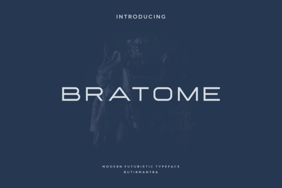 Bratome: A Modern Sans Serif Typeface for Bold Editorial Design