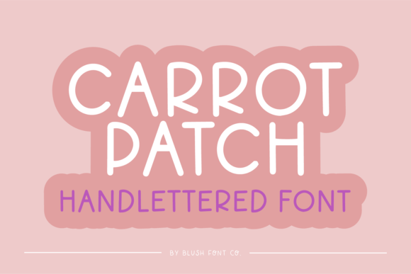 Carrot Patch: A Clean Script Font for Marketers