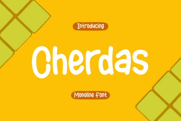 Cherdas Font: A Handwritten Touch for Editorial Design
