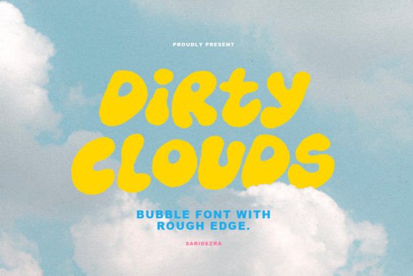 Dirty Clouds: A Hand-Drawn Typeface for Editorial Impact