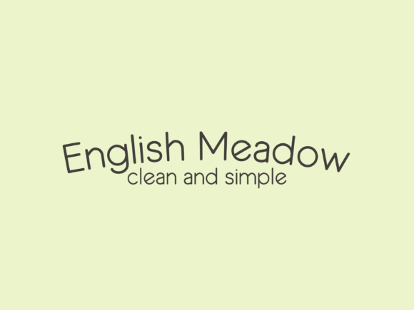 English Meadow Font Review for Modern Campaigns