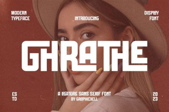 Ghrathe Font: Balanced Sans Serif for Crafters