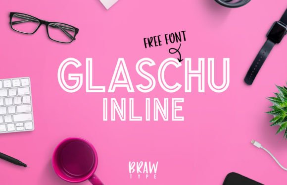 Glaschu Inline Font: A Bold Choice for Branding