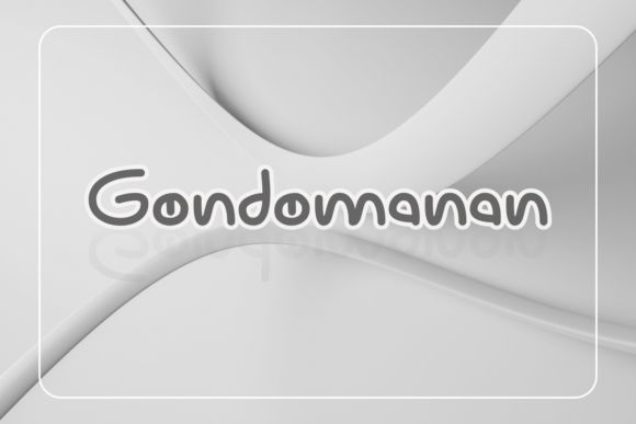Gondomanan Font: A Fresh Typeface for Modern Brands