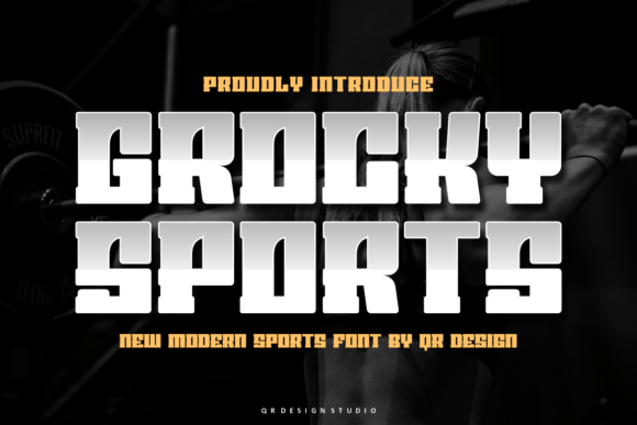 Grocky Sports: A Clean Typeface for Modern Editorial Design