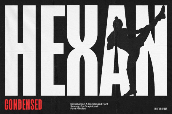 Hexan Typeface: Balanced Sans Serif for Editorial Design