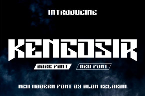 Kengosir: The Sans Serif Font for Bold Campaigns
