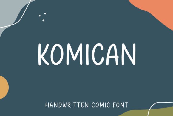 Komican: A Handwritten Font for Editorial Design