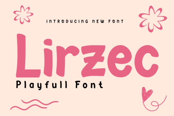 Lirzec Font: Playful Sans Serif for Marketers