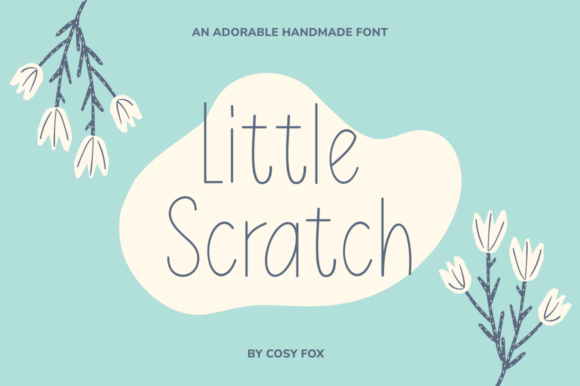 Little Scratch: A Hand-Drawn Serif Font for Digital Design
