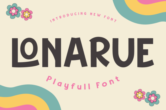 Lonarue Typeface: A Playful Sans Serif for Branding