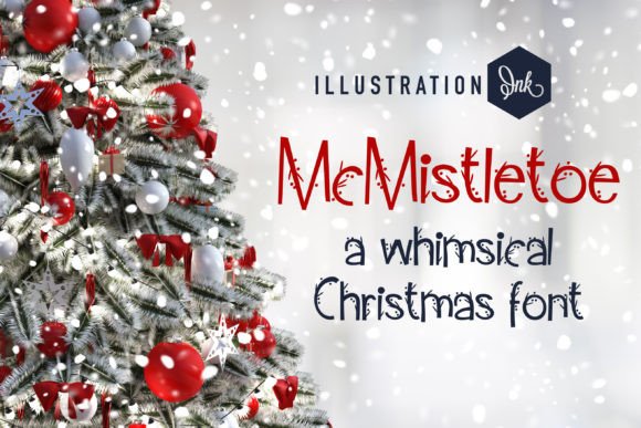 McMistletoe: A Festive Sans Serif Font for Crafters