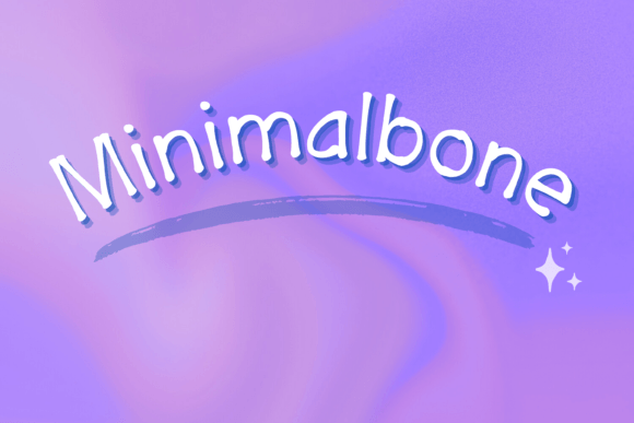 Minimalbone: A Bone-Inspired Typeface for Makers
