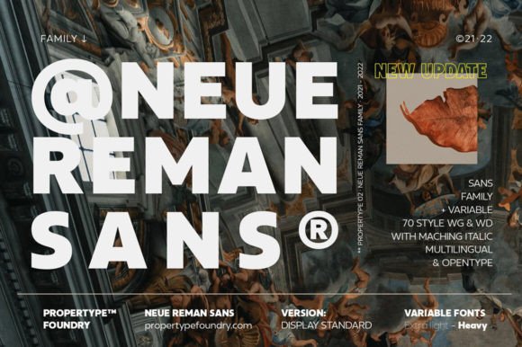 Neue Reman Sans: A Versatile Typeface for Modern Brands