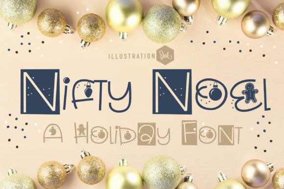 Nifty Noel: A Festive Font for Branding