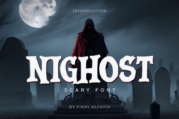 Nighost Font: A Bold Typeface for Brand Identity