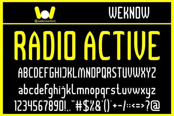 Rethinking Branding with the Radio Active Typeface