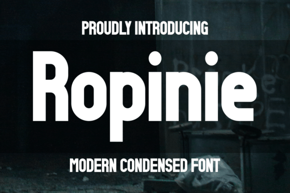 Ropinie Typeface for Bold Web Design