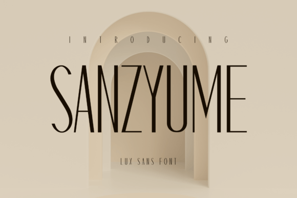 Sanzyume Font: Elevate Your Brand Visuals