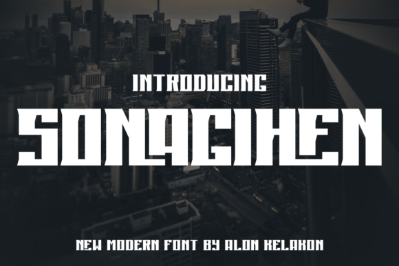 Sonagihen: A Modern Typeface for Web Design
