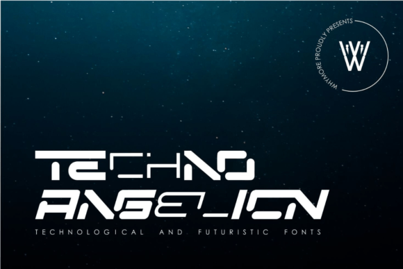 Techno Angelion: A Modern Typeface for Branding
