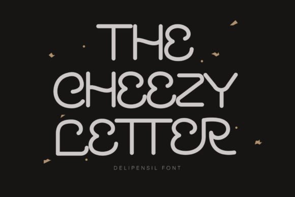 The Cheezy Letter: A Playful Sans Serif Font Review
