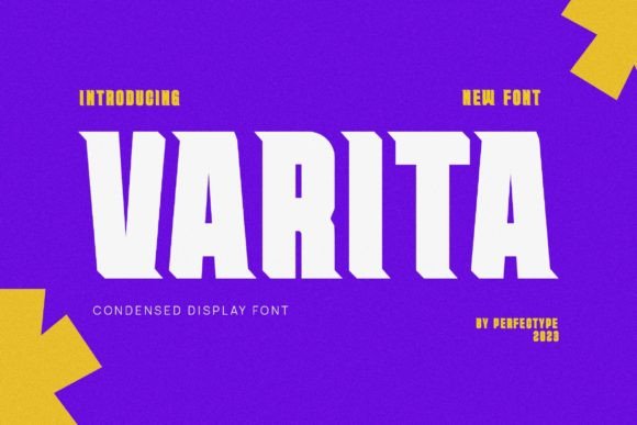 Varita Typeface: Balanced Design for Crafters