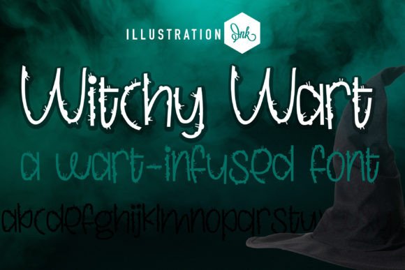 Witchy Wart: A Handcrafted Font for Bold Branding