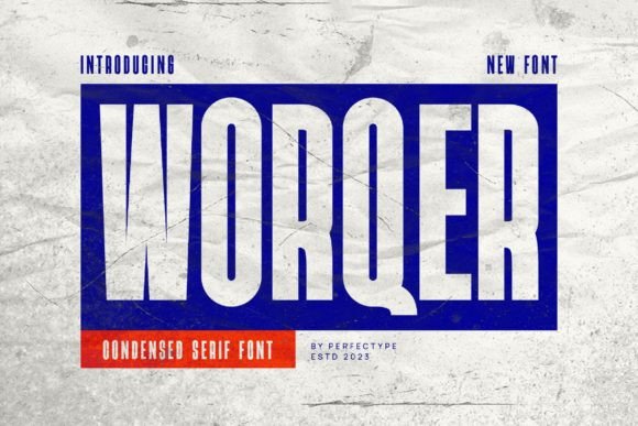 Worqer: A Balanced Sans Serif Font for Web Design